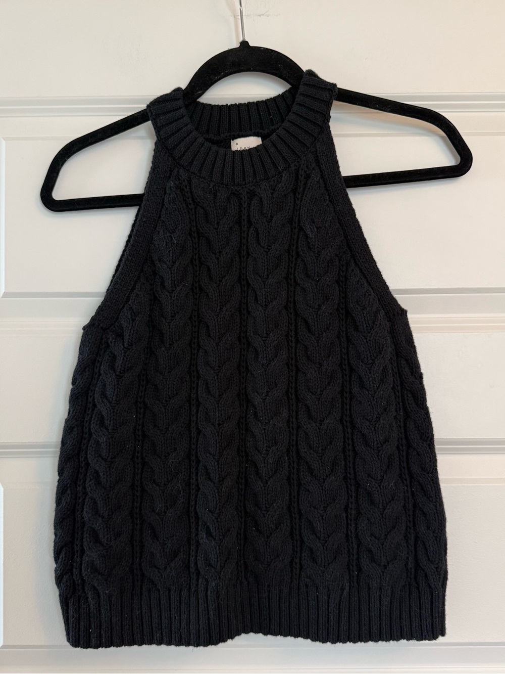 A new day cableknit sweater tank